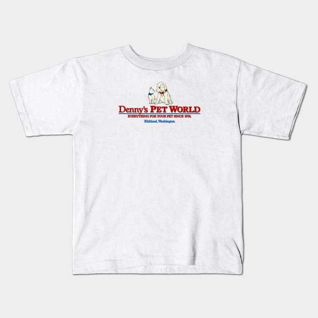 Denny's Pet World Kids T-Shirt by JCD666